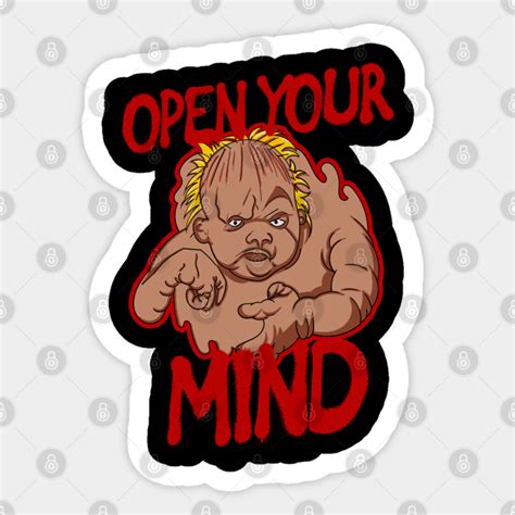 Kuato Lives Open Your Mind Total Recall Sticker Teepublic