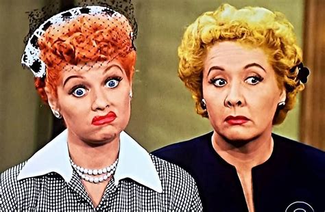 Lucy And Ethel Vivian Vance Ethel Mertz I Love Lucy Love Lucy Lucille Ball