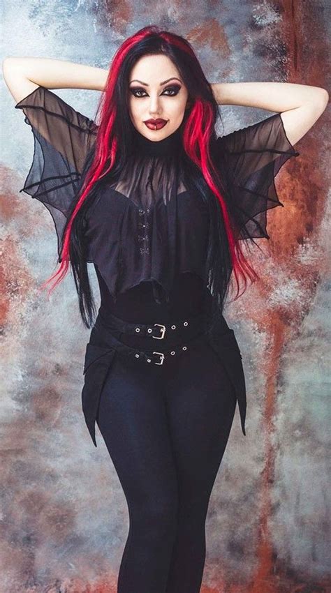 Dani Divine Bat Top Gothic Outfits Gothic Fashion Gothic Girls