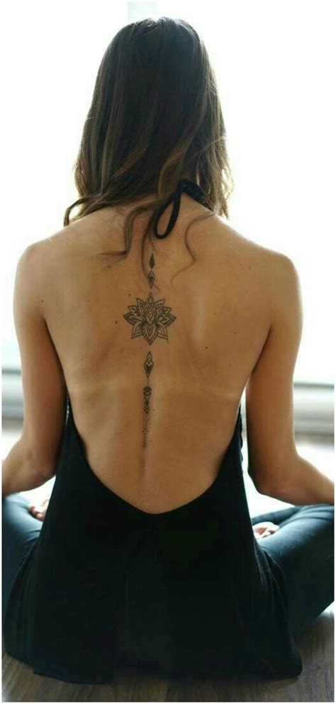 30 Spine Tattoo Perfect For Women To Flaunt Spine Tattoos For Women