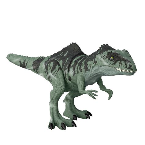 Buy Jurassic World Dominion Dinosaur Toy Strike N Roar Giganotosaurus Action Figure With