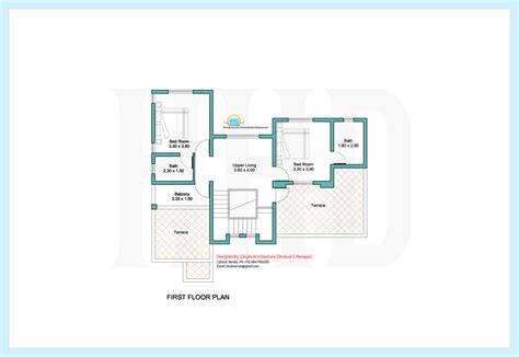 2000 Sq Feet Contemporary Villa Plan And Elevation Kerala Home