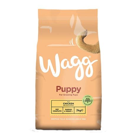 Wagg Puppy Complete Dog Food With Chicken And Yucca Extract 2kg Feedem