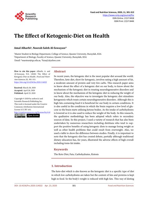 But if you’re considering this diet,. (PDF) ð The Effect of Ketogenic-Diet on Health