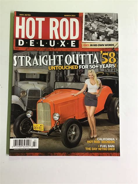 Hot Rod Deluxe Magazine Marzo 2014 Hot Rods Kustoms Rat Rods Etsy