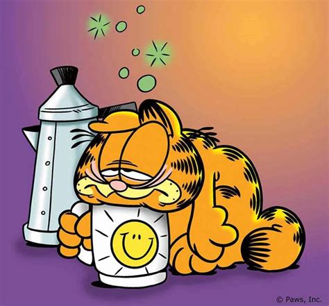 Garfield S Monday Coffee Sleepy Coffee Humor Monday Coffee
