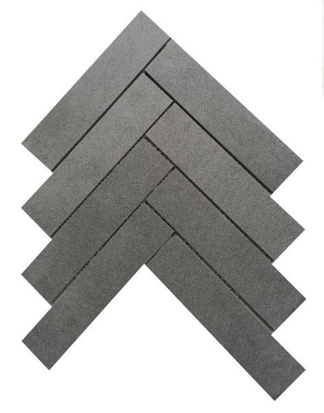 Ely Herringbone Large Basalt 11x11 Please Call For Special Pricing