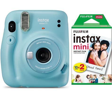 Buy Instax Mini 11 Instant Camera And 20 Shot Instax Mini Film Pack