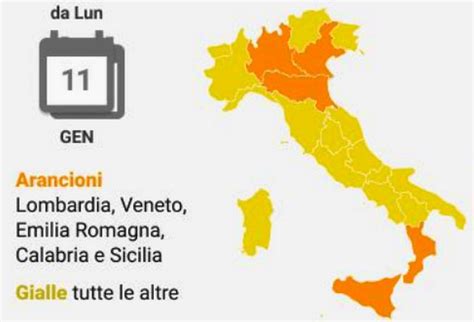 Variazioni rispetto al giorno precedente. Covid e zone a colori in Italia: Calabria in zona ...