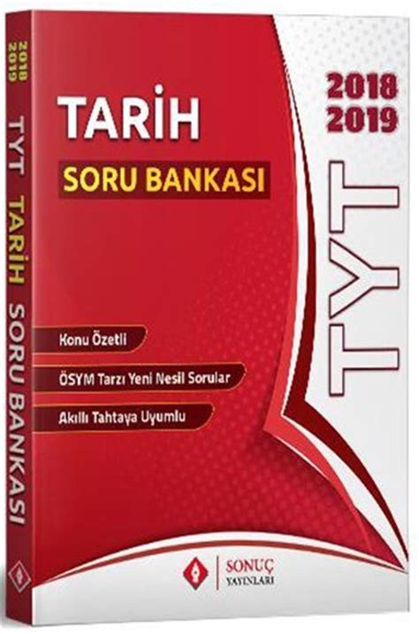 Sonuç Yayınları TYT Tarih Soru Bankası