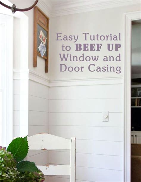 Explore unique mill work designs for your home. Adding an extra piece of moulding to door and window ...