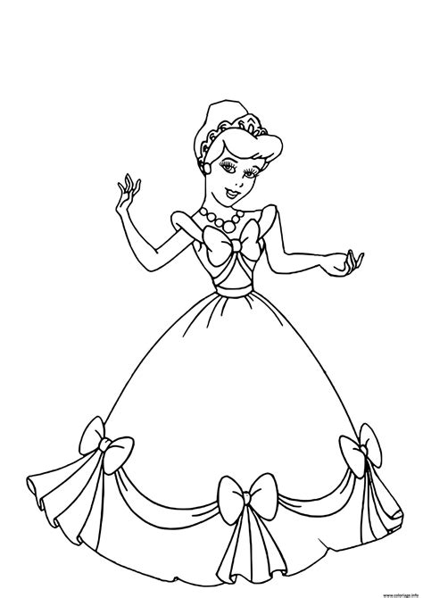 Coloriage Princesse Aurore Quand Elle Etait Une Petite Fille Dessin