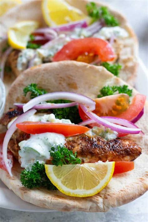 Best Greek Chicken Gyro Recipe Unicorns In The Kitchen