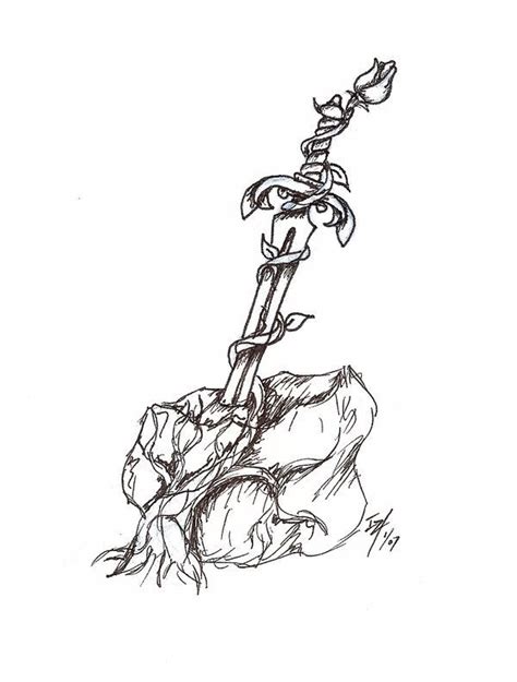 O longa estreia dia 18. "The Sword in the Stone." | Sword tattoo, Stone tattoo ...