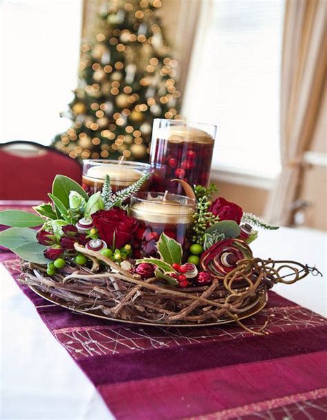 40 Christmas Wedding Centerpieces Decorations All About
