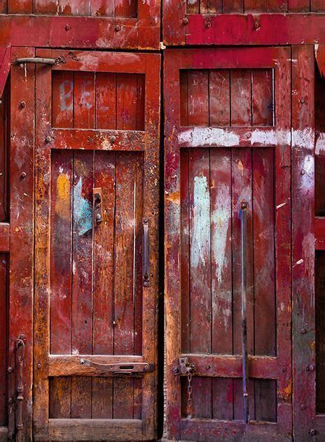 They take us through the design techniques and innovations that make each home unique. Red Barn Door Backdrop | Red barn door, Door backdrops ...