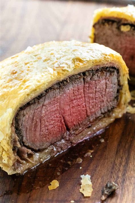 Impress your guests with luscious beef wellington for one with this recipe by chef matthew cockrell of mintwood place in washington, d.c. Individual Beef Wellington with Mushroom Sauce - Jessica Gavin