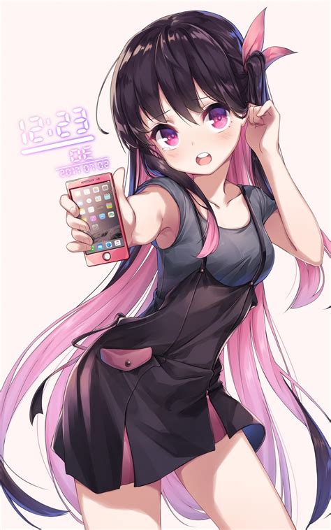 (^~^)/ also, if you love anime amv's ( video edits) follow my instagram @senpaivf thank you! 23+ Anime Girl Smartphone Wallpaper - Michi Wallpaper