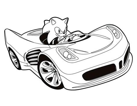 27 Team Sonic Racing Coloring Pages Iremiss