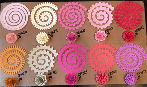 Enjoy the videos and music you love, upload original content, and share it all with friends, family, and the world on. the different paper flowers you can make with the Cricut ...