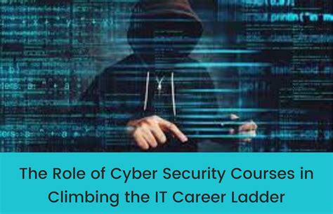 The Role of Cyber Security Courses in Climbing the IT Career Ladder