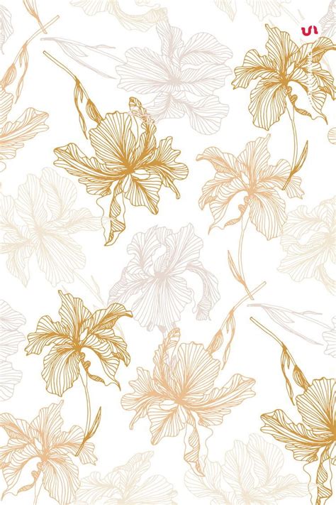 New floral pattern to show you today:). Floral Backgrounds, digital paper, hand-drawn, elegant ...