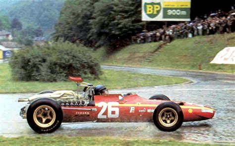 Jacky Ickx Ferrari 312 26 Finished 1st French Gp