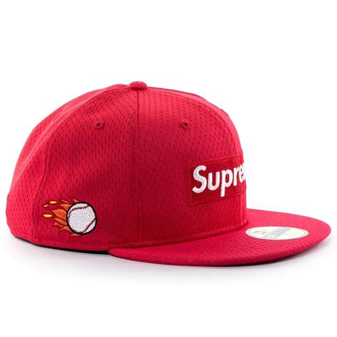 #custom #supreme #camp cap #supreme cap #cap #camp #suede #floral #box logo #hat #ss12 #new york #nyc #ny #suede brim #2012. Supreme cap fitted Mesh Box Logo New Era 59FIFTY red ...