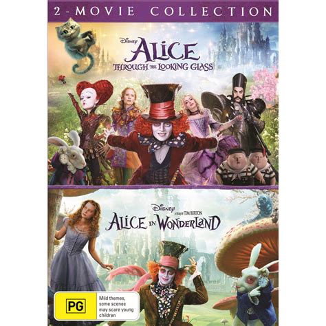 Alice In Wonderland 2 Movie Collection Jb Hi Fi