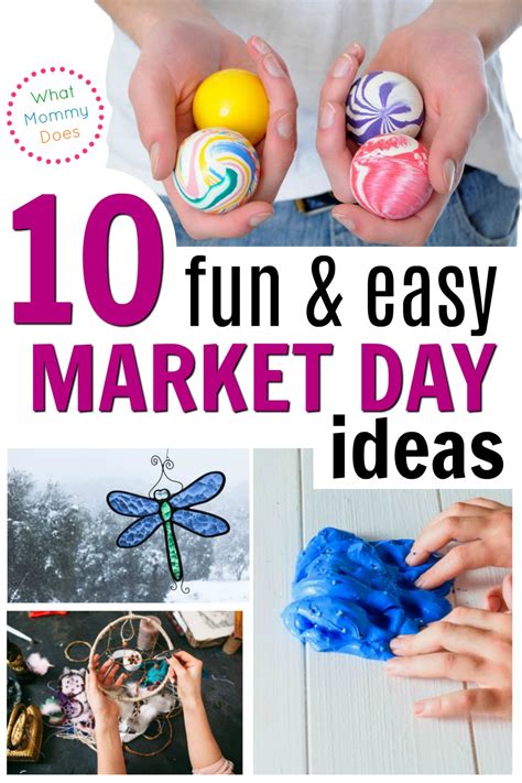 Just applied for the ideamarket grant! 10 Easy School Market Day Ideas to Make and Sell - What ...