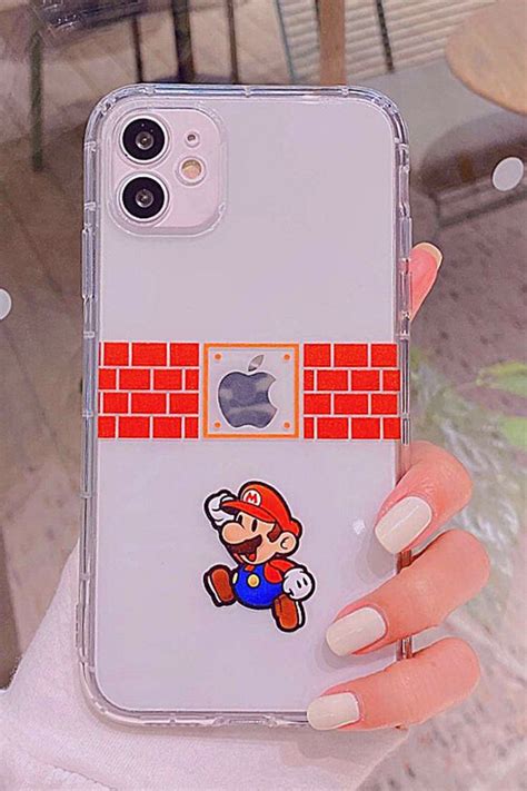Super Mario Print Iphone Case Iphone Prints Iphone Cases Cool