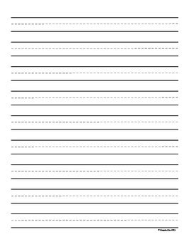 Amazon's choice for first grade writing paper. Vertical Writing Paper by Kimberly Dean | Teachers Pay ...