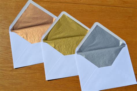 Lined Envelopes For Wedding Invitations