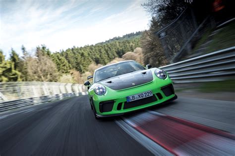Porsche 911 Gt3 Rs Sets Sub 7 Minute Nürburgring Nordschleife Time W