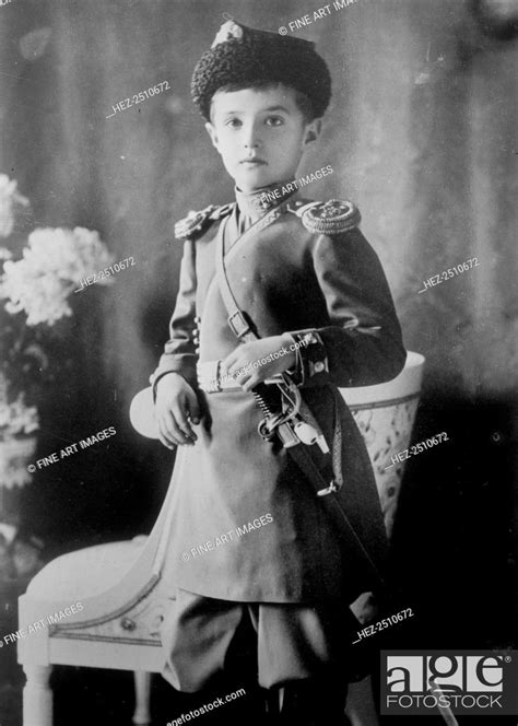 Tsarevich Alexei Of Russia C1910 C1914 Alexei Nikolaevich Romanov