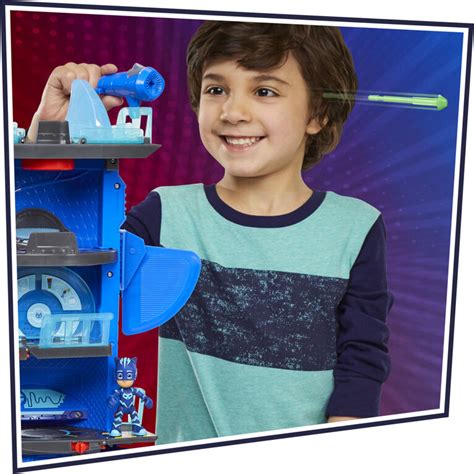 Pj Masks Deluxe Battle Hq Preschool Toy Headquarters Playset English