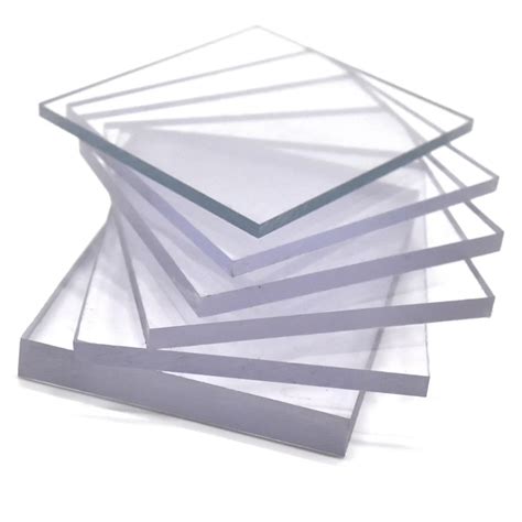 Anti Scratch 10mm Thickness Solid Clear Plastic Polycarbonate Sheet