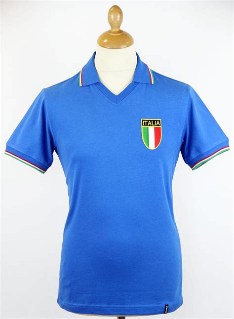 Shop the italian spirit in this official collection of football shirts for italy. COPA Italy Retro Indie 1982 World Cup Football Shirt Blue