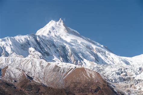 Manaslu Mountain Peak Eighth Highest Mountain Peak In The World In