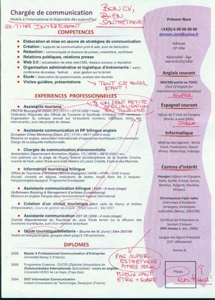 CV chargé de communication | Cv chargé de communication ...