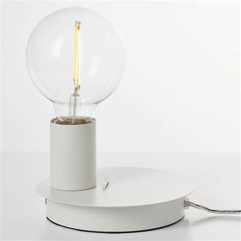 Matt White USB Mini Table Lamp - Lightbox Presenting a new twist on a classic design.