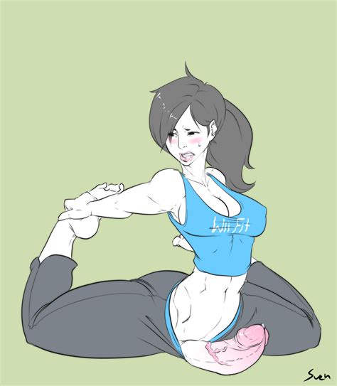 Wii Fit Trainer And Wii Fit Trainer Super Smash Bros And More Drawn By Sven Svenners