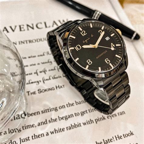 【agnès b 】法國時尚自動上鍊機械腕錶 y675 00j0g 40mm 現代鐘錶