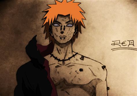 Pain Naruto Color By Gaared On Deviantart