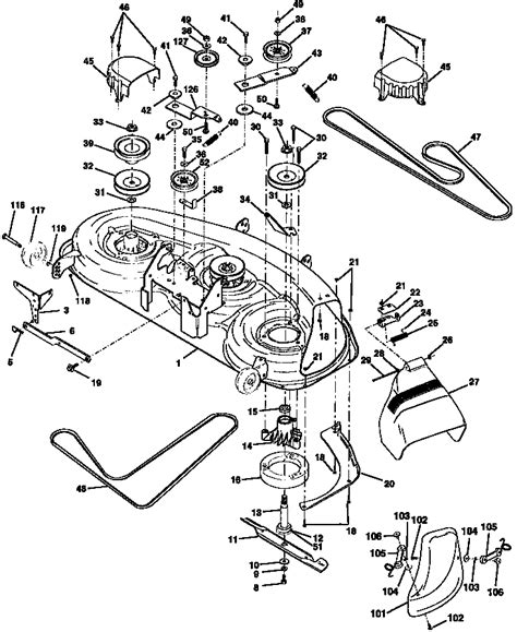 Manualslib has more than 3499 craftsman lawn mower manuals. MOWER DECK Diagram & Parts List for Model 917258860 ...