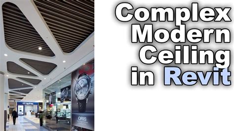 Modern Ceiling In Revit Tutorial Youtube