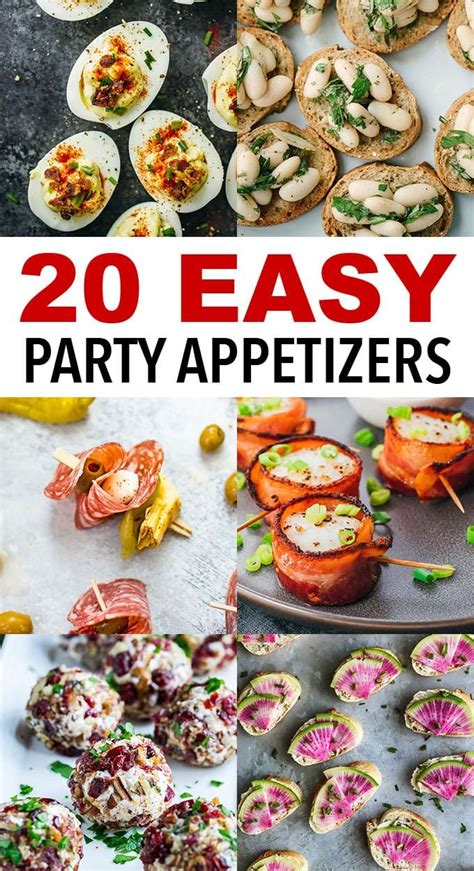 We have a feeling that once this appetizer hits your table at your next party, guest will be asking for more in just a matter of seconds! 20+ Easy Cocktail Party Appetizers | Cocktail party ...