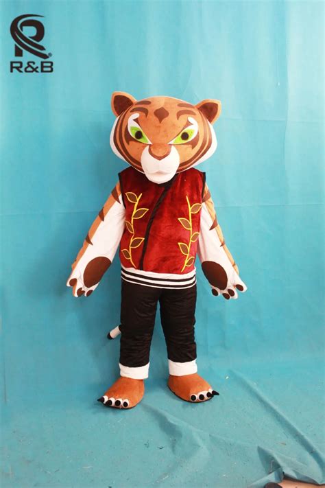 High Quality Tigress Tiger Mascot Costume Kung Fu Panda Cartoon Mascot