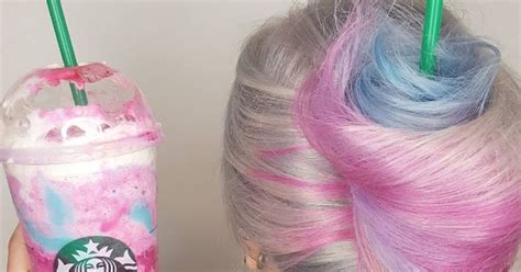 Starbucks Unicorn Frappuccino Hair Is All Our Fantasies Come True