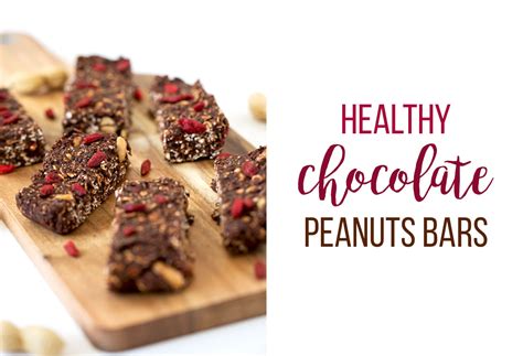 Storing no bake date bars. Healthy No-Bake Chocolate Peanut Bars - Giveaway - Bowsessed™